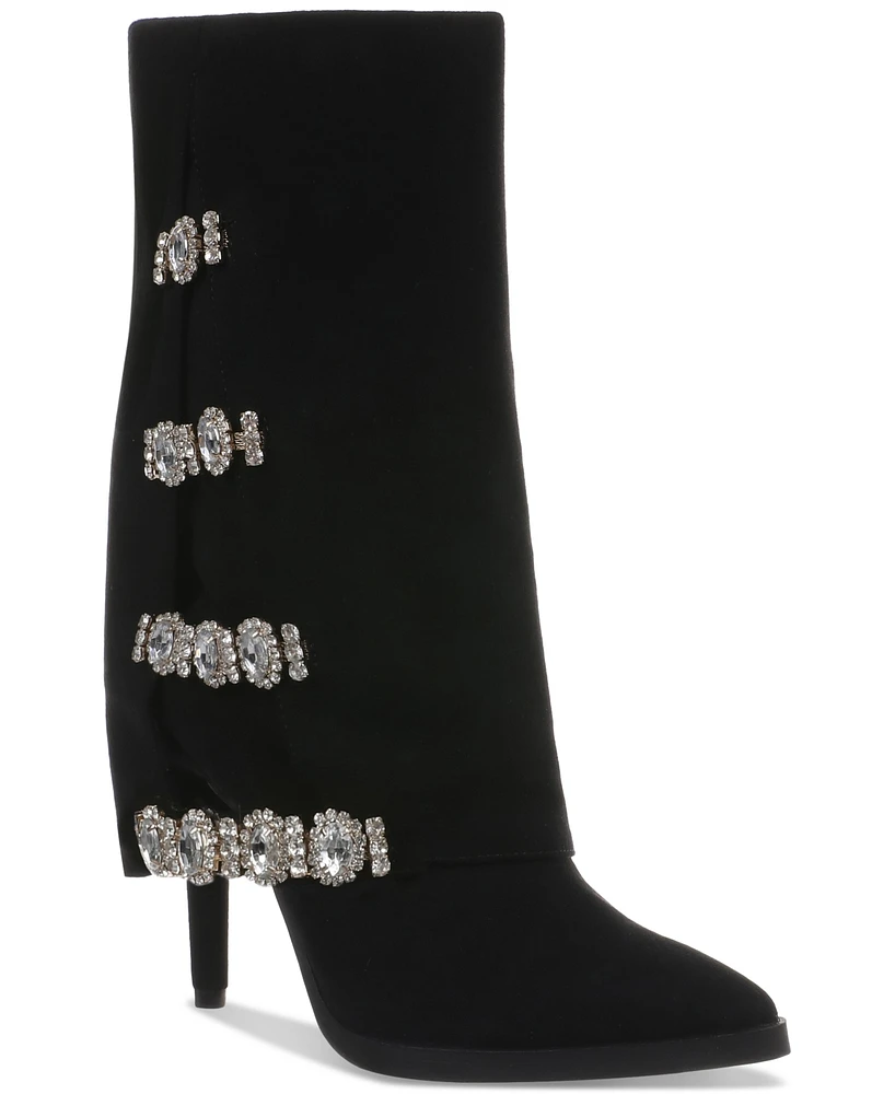 Thalia Sodi Women's Nami Embellished Dress Boots