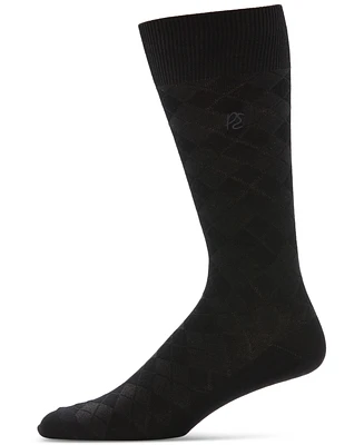 Perry Ellis Men's Socks, Diamond Single Pack