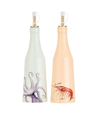 Yvonne Ellen Ceramic Oil and Vinegar Set