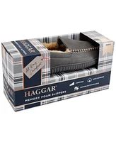 Haggar Men's Smooth Venetian Indoor/Outdoor Slipper