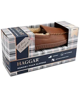 Haggar Men's Smooth Venetian Indoor/Outdoor Slipper