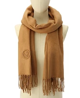 Michael Michael Kors Women's Embroidered Fringe Scarf