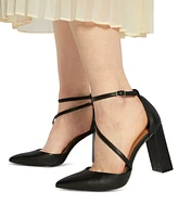 Aldo Women's Milley Two-Piece Strappy Pointed-Toe Pumps