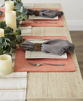 Design Imports Wood Band Napkin Ring Set of 6
