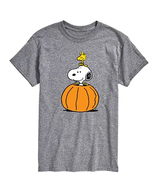 Hybrid Apparel Peanuts Pumpkin Mens Short Sleeve Tee