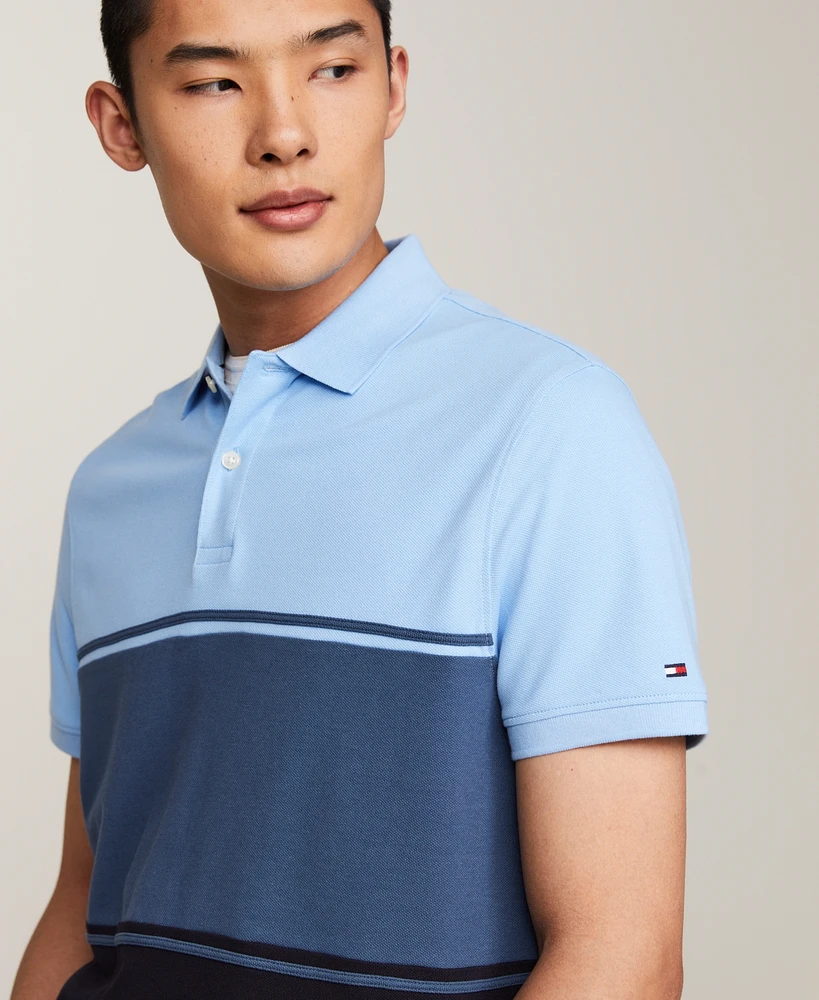 Tommy Hilfiger Men's Regular-Fit Colorblocked Polo Shirt