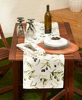 Design Imports Outdoor Table Runner, 14x72 Inches