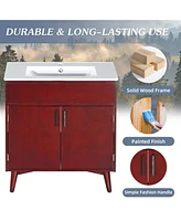 Streamdale Furniture Bathroom vanity Set with Sink, Combo Cabinet, Bathroom Storage Cabinet