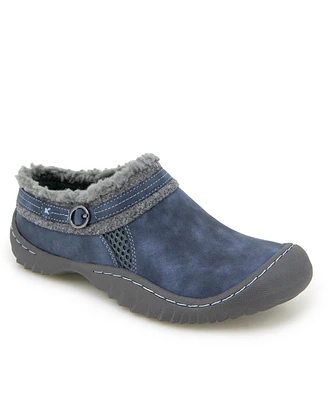 Jbu Women's Slip On Ginger Flat