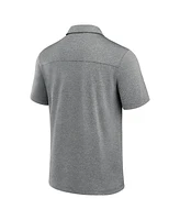 Fanatics Men's Gray Minnesota Vikings Front Office Tech Polo Shirt