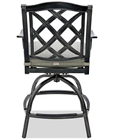 Wythburn -pc. Outdoor Bar Height Fire Pit Chat Set