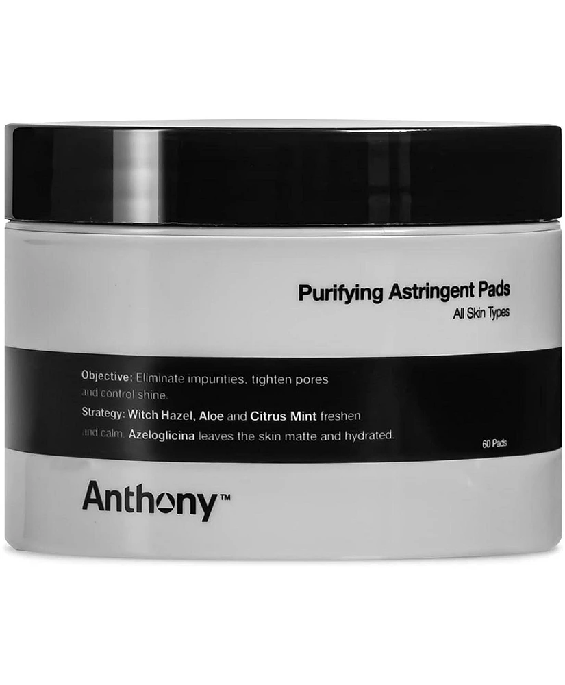 Anthony Purifying Astringent Pads 60 Pads