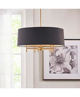 Streamdale Furniture Presidio 5-Light Drum Shade Chandelier