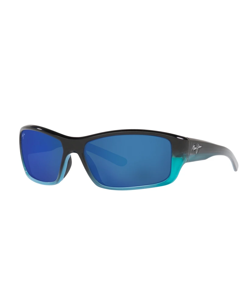 Maui Jim Unisex Polarized Sunglasses, Barrier Reef Mj000636