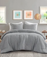 Urban Habitat Bentley 3-Pc. Matelasse Jacquard Comforter Set