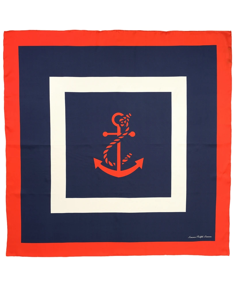 Lauren Ralph Lauren Anchor Square Scarf