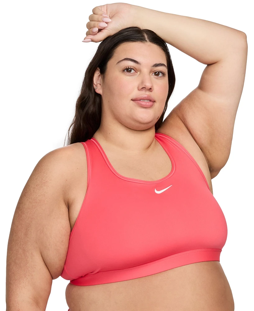 Nike Plus Active Medium-Support Padded Logo Sports Bra