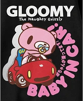 Gloomy Bear Boys Car Crew Neck Long Sleeve Black Sweatshirt