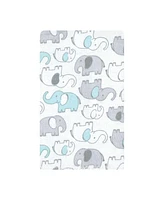 Hudson Baby Cotton Flannel Burp Cloths, 10-Pack, One Size