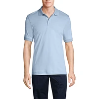 Lands' End Big & Tall Short Sleeve Interlock Polo Shirt