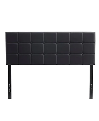 Clara Clark Button Tufted Upholstered Headboard