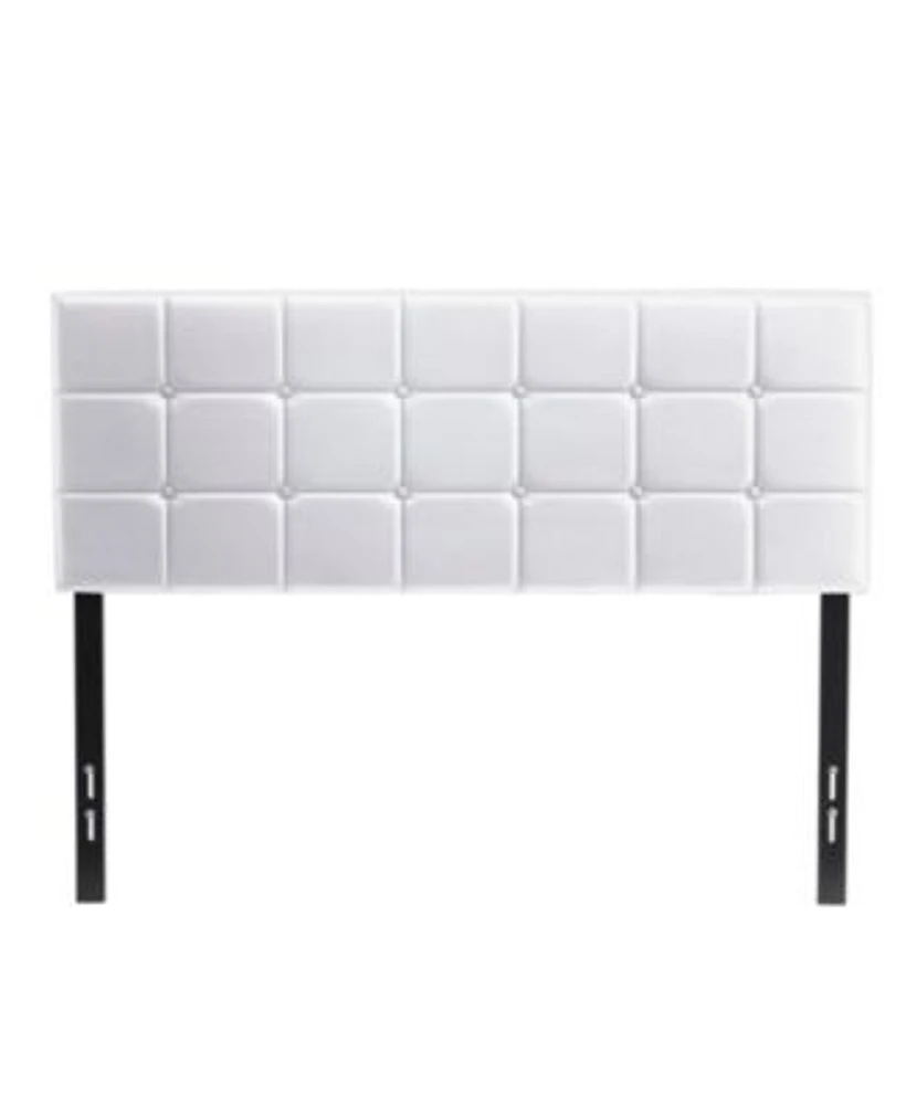 Clara Clark Button Tufted Upholstered Headboard