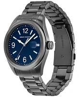 A|X Armani Exchange Men's Quartz Three-Hand Gunmetal Stainless Steel 42MM