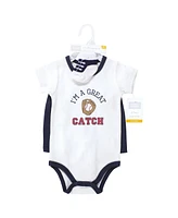 Hudson Baby Baby Boys Hudson Bodysuit, Short and Sock