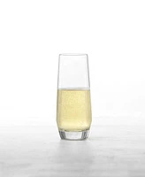 Zwiesel Glas Pure Stemless Champagne Glasses, Set of 6