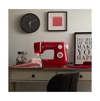 Simple 3337 Sewing Machine - Red