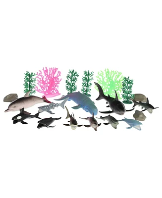 Aurora Toys Small Ocean Animals Play Set Habitat Timeless Toy Multicolor 6"