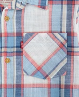 Levi's Big Boys Yarn Dyed Woven Shirt