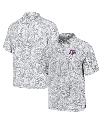 Tommy Bahama Men's Gray Texas A&M Aggies Tropical Score IslandZone Polo Shirt