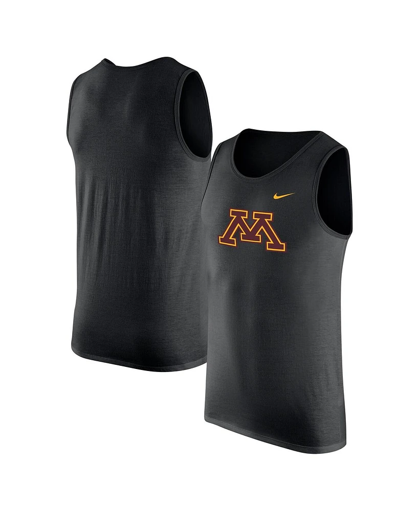 Nike Men's Black Minnesota Golden Gophers Tank Top