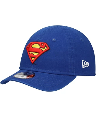 New Era Toddler Blue Superman 9TWENTY Adjustable Hat