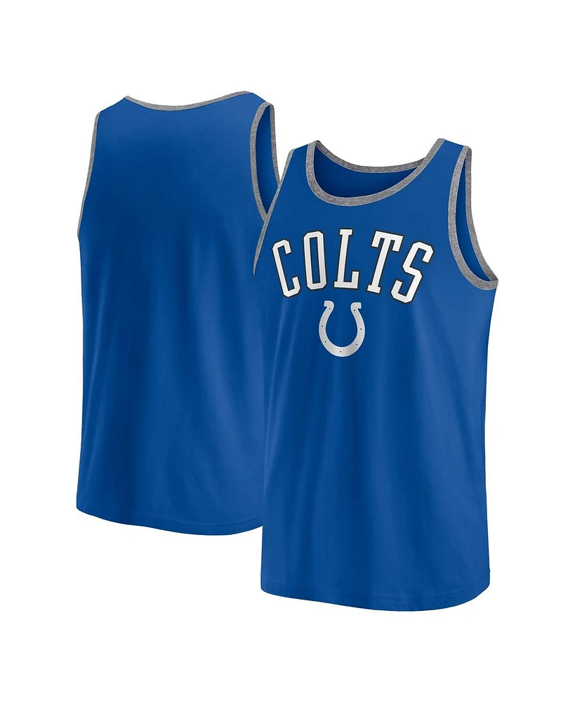 Fanatics Men's Royal Indianapolis Colts Bet Tank Top