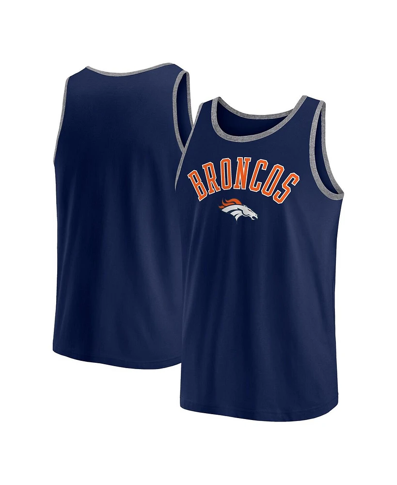 Fanatics Men's Navy Denver Broncos Bet Tank Top