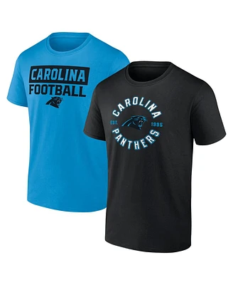 Fanatics Men's Carolina Panthers Serve T-Shirt Combo Pack