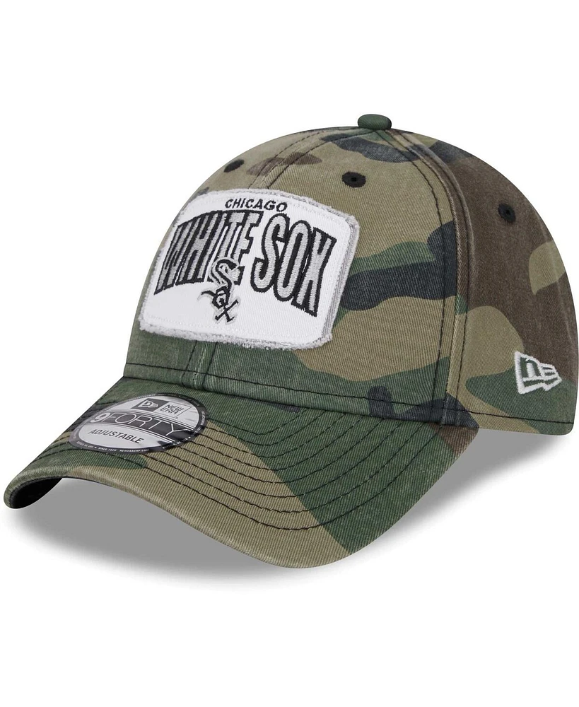 New Era Men's Camo Chicago White Sox Gameday 9FORTY Adjustable Hat