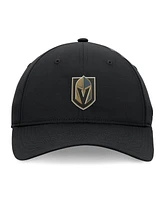 Fanatics Men's Black Vegas Golden Knights Front Office Ripstop Adjustable Hat