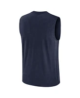 Jordan Men's Navy Michigan Wolverines Primetime Legend Lock Up Performance Muscle Tank Top