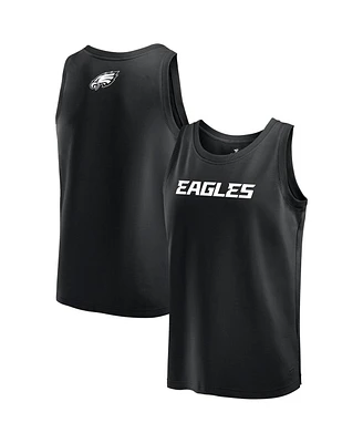 Fanatics Men's Black Philadelphia Eagles Elements Tank Top