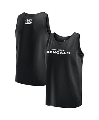 Fanatics Men's Black Cincinnati Bengals Elements Tank Top