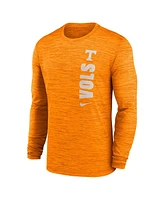 Nike Men's Tennessee Orange Volunteers 2024 Sideline Velocity Performance Long Sleeve T-Shirt