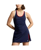 Polo Ralph Lauren Women's Navy Team Usa 2024 Summer Olympics Villagewear Performance Sleeveless Tank Dress