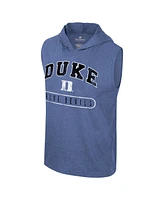 Colosseum Men's Duke Blue Devils Varsity Sleeveless Hoodie Tank Top