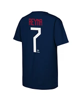 Outerstuff Big Boys and Girls Giovanni Reyna Navy Usmnt Name Number T-Shirt