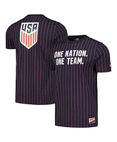 5th & Ocean Navy Usmnt Throwback Pinstripe T-Shirt