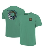 Image One Men's and Women's Green Notre Dame Fighting Irish Hyper Local Celtic Knot Bagpipes T-Shirt
