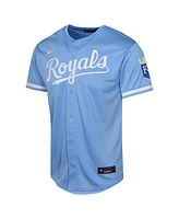 Nike Big Boys and Girls Light Blue Kansas City Royals Alternate Limited Jersey